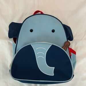 Skip Hop Blue Elephant Kids Backpack